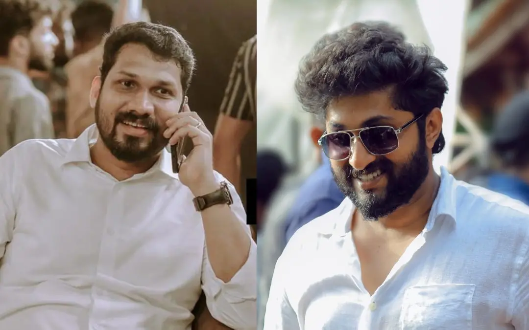 ലിസ്റ്റിന് സ്റ്റീഫന്, ധ്യാന് ശ്രീനിവാസന് | Photo: Facebook/ Listin Stephen, Dhyan Sreenivasan