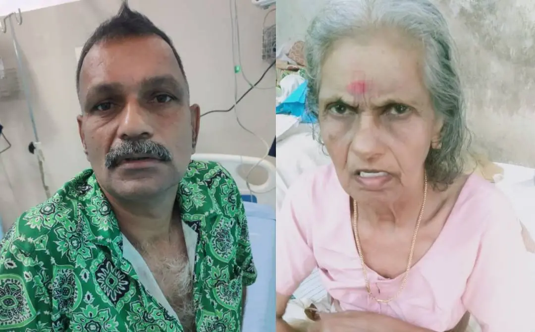 പ്രതി സന്തോഷ്, കൊല്ലപ്പെട്ട ഓമന
