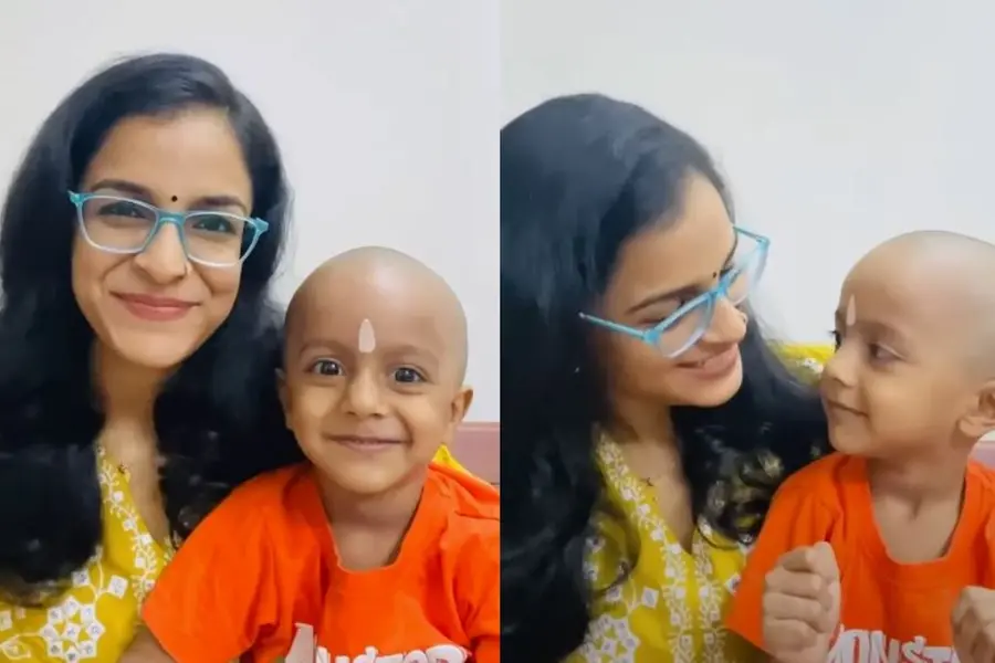'നാടമ്പരക്കുന്ന പൂരം, അമ്മ പറഞ്ഞുതരാലോ'; മകന് തൃശ്ശൂര് പൂരക്രമം പറഞ്ഞുകൊടുത്ത് ഇന്ദുലേഖ, ഗാനം