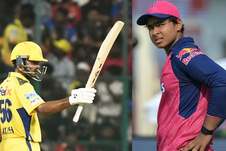 'വൈഭവിനെ അനുകരിക്കാൻ ശ്രമിക്കരുത്, സമ്മർദത്തിലാകേണ്ട'; ആയുഷ് മാത്രെയോട് പിതാവ്