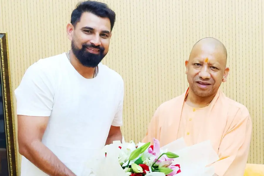ഷമി ബിജെപിയിലേക്കോ? യോഗി ആദിത്യനാഥുമായി കൂടിക്കാഴ്ച, ലഖ്നൗവിനെതിരേ ആദ്യഇലവനിലില്ല