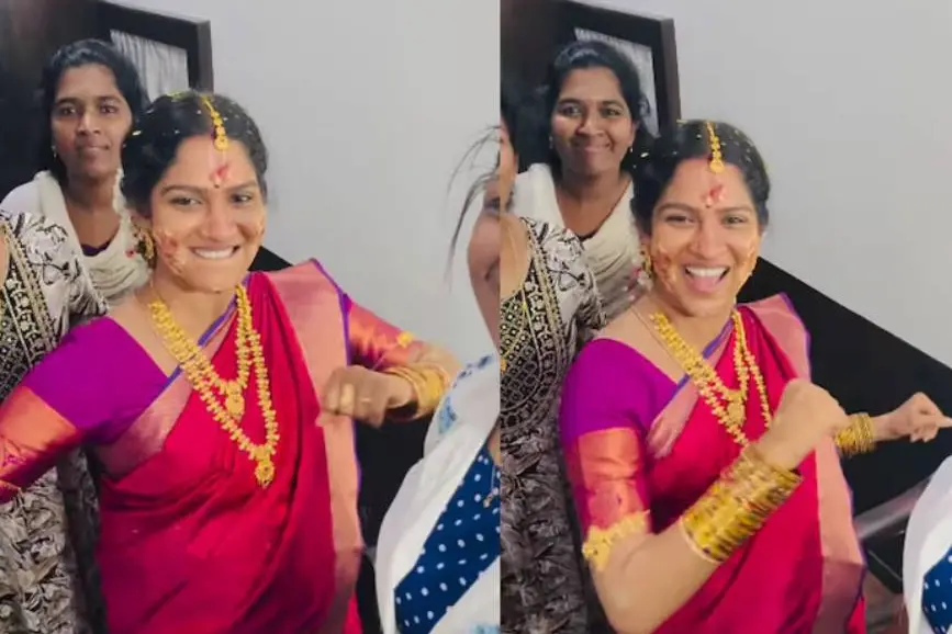 'മാമന് സെറ്റിലെ രസകരമായ നിമിഷം'; നിറവയറുമായി ഡാന്സ് ചെയ്ത് സ്വാസിക
