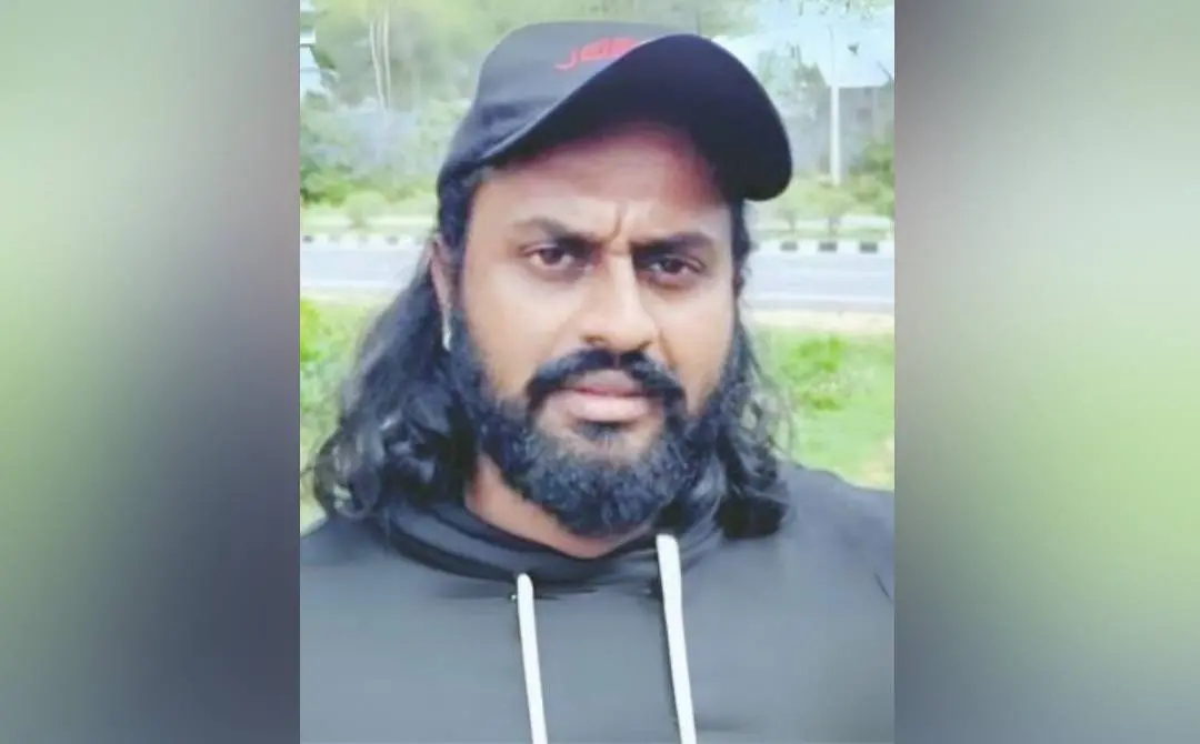 അറസ്റ്റിലായ നടൻ മദനൂർ മനു | ഫോട്ടോ: പ്രിന്റ്
