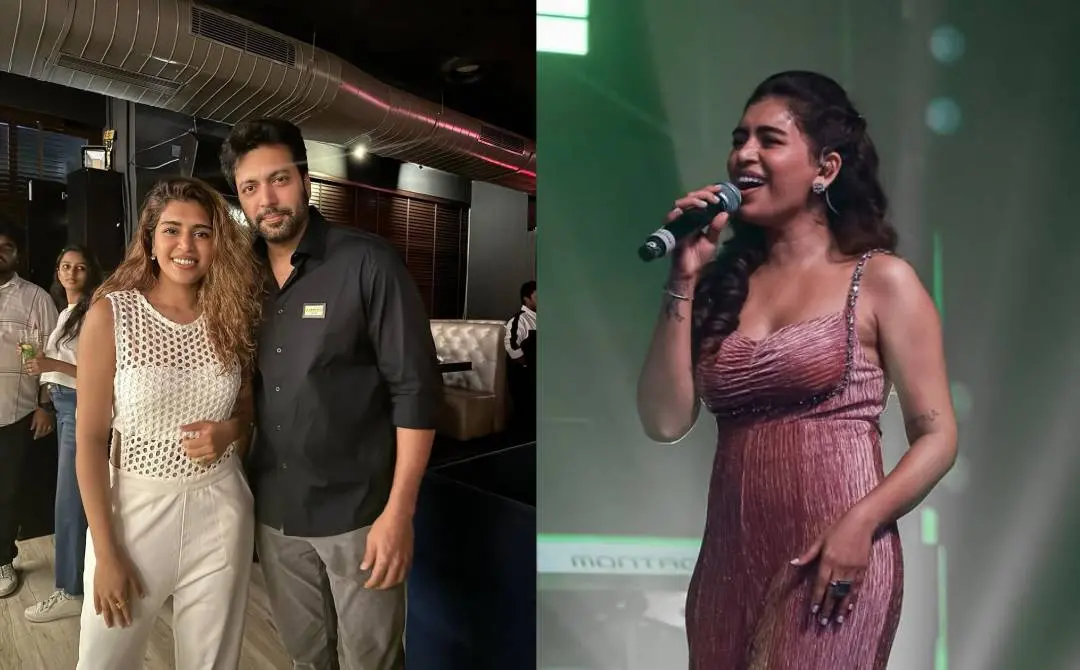 കെനിഷ ഫ്രാന്സിസും രവി മോഹനും | ഫോട്ടോ: Instagram