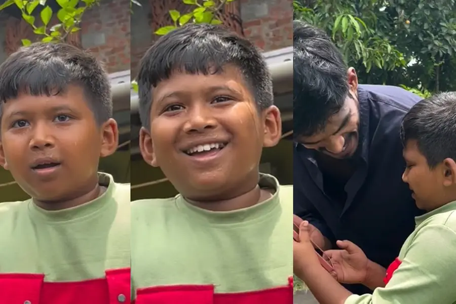 അപ്രതീക്ഷിത കാഴ്ചയില് ഞെട്ടി കുട്ടി ആരാധകന്; അനുഗ്രഹമെന്ന് ഡബ്സി, വീഡിയോ