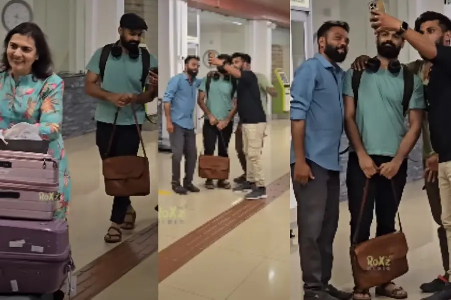 'എന്റമ്മോ എത്ര സിപിംൾ'; പ്രണവിനെ പിന്നാലെ പിന്തുടർന്ന് ആരാധകർ, കൂടെ ഫോട്ടോയ്ക്ക് പോസ് ചെയ്ത് നടൻ