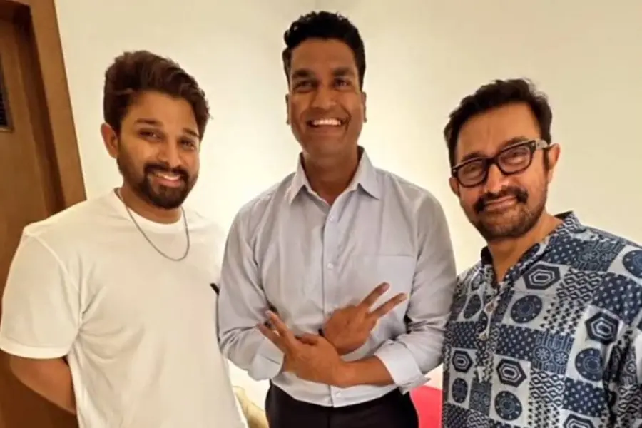 ആമിർ ഖാനും അല്ലുവും ഒന്നിക്കുന്നു?; താരങ്ങൾ ഒന്നിച്ചുള്ള ചിത്രം ഏറ്റെടുത്ത് ആരാധകർ