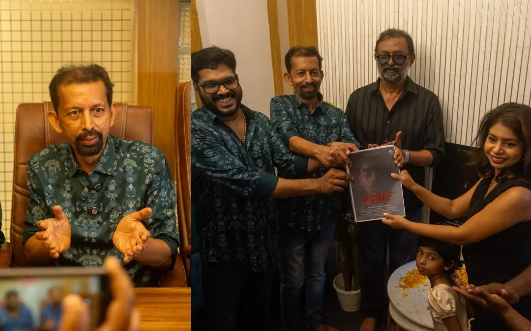അലക്സ് പോള്, ചിത്രത്തിന്റെ തിരക്കഥ കൈമാറുന്നു