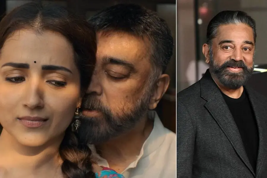'മകളേക്കാൾ വെറും മൂന്നു വയസല്ലേ കൂടുതലുള്ളൂ'; 'തഗ് ലൈഫി'ലെ കമലിന്റെ പ്രണയരംഗങ്ങൾക്ക് വിമർശനം