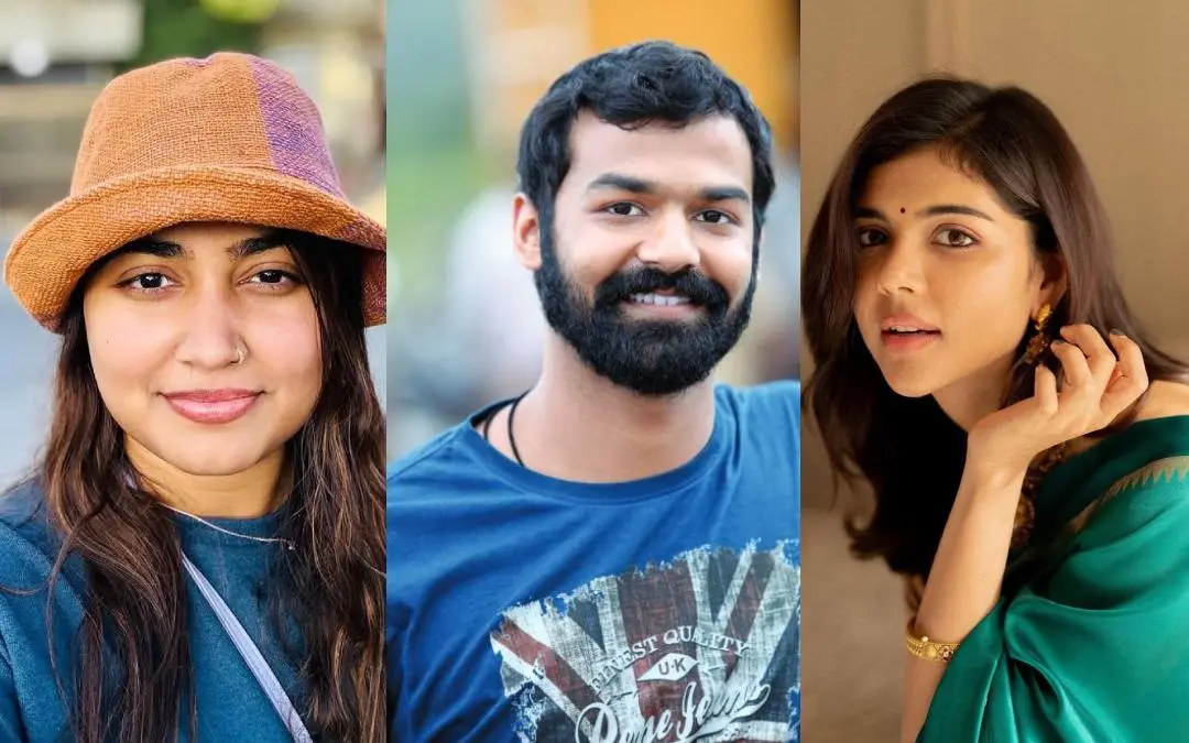 വിസ്മയ മോഹന്ലാല്, പ്രണവ് മോഹന്ലാല്, കല്യാണി പ്രിയദര്ശന്