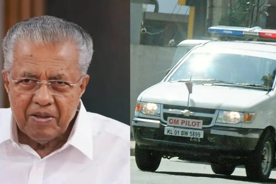 മുഖ്യമന്ത്രിയുടെ വാഹനവ്യൂഹത്തെ പിന്തുടർന്നു, 5 പേർ അറസ്റ്റിൽ; കാറിന് നമ്പറില്ല, ഉള്ളിൽ വാക്കിടോക്കി