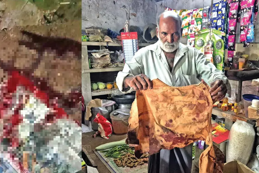 തറയ്ക്കടിയിൽ നിന്ന് 'രക്തം' പരന്നൊഴുകി, അമ്പരന്ന് നാട്ടുകാർ; അത് രക്തമല്ലെന്ന് ആരോഗ്യവകുപ്പ്