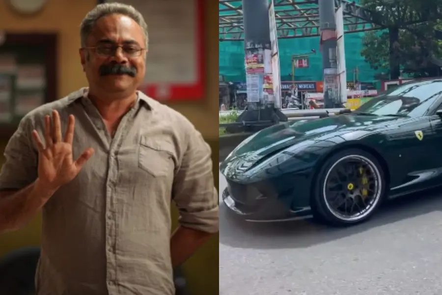 ഇത് ജോർജ് സാറിന്റെ കാറാടാ... ഫെറാറി 812 ജിടിഎസിൽ പ്രകാശ് വര്മ, ദൃശ്യങ്ങൾ വൈറൽ