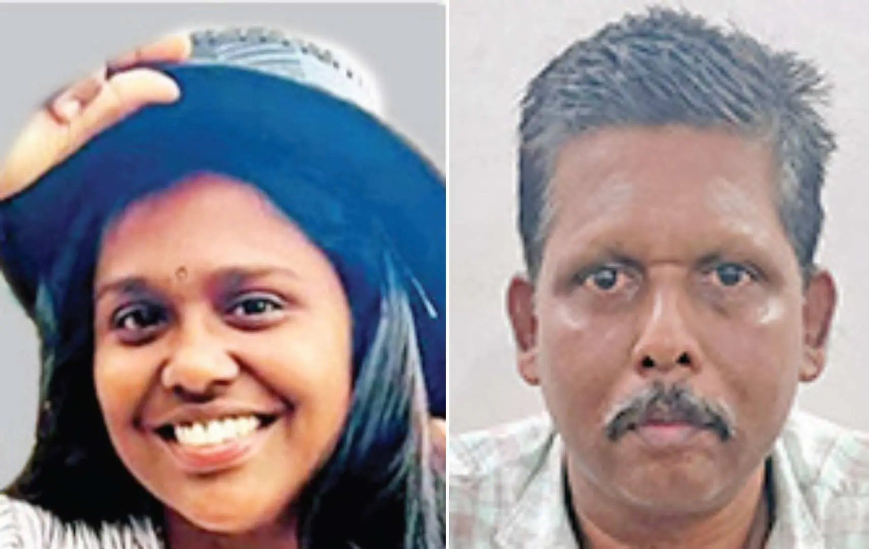 • കൊല്ലപ്പെട്ട എയ്ഞ്ചൽ ജാസ്മിൻ, അറസ്റ്റിലായ ജോസ് മോൻ