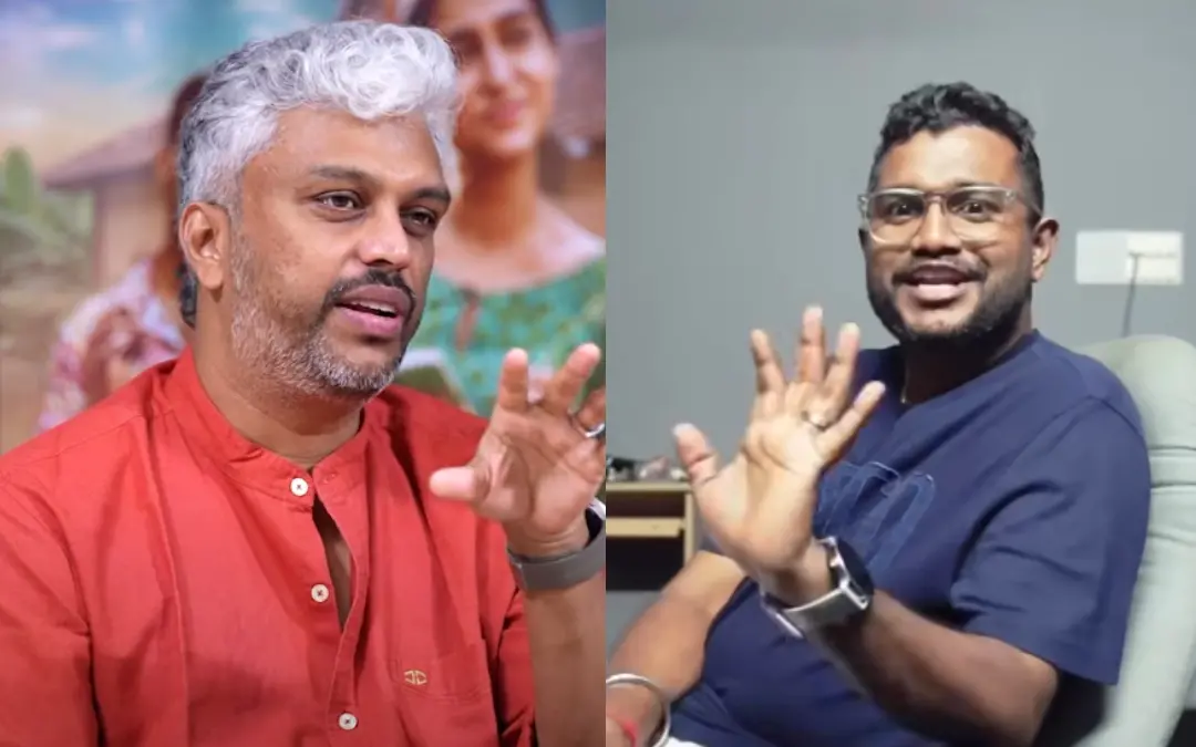 വിപിന് ദാസ്, ബിജിത്ത് വിജയന് | Photo: Screen grab/ Mathrubhumi News, Facebook/ The CinePhile
