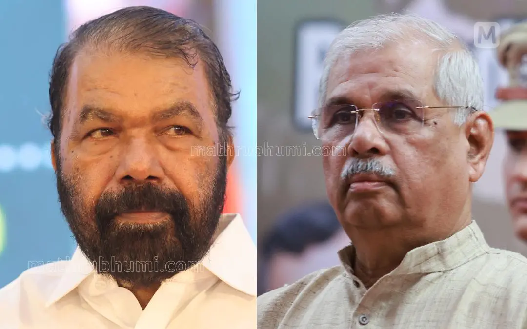 വി ശിവൻകുട്ടി, രാജേന്ദ്ര ആർലേക്കർ | Photo: Mathrubhumi