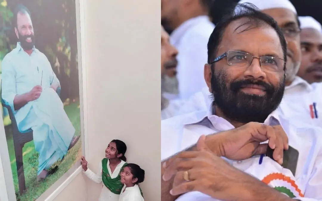 നന്ദന പ്രകാശ് ഫെയ്‌സ്ബുക്കില്‍ പങ്കുവെച്ച ചിത്രം, വി.വി. പ്രകാശ്‌ | Photo: Facebook/ Nandana Prakash