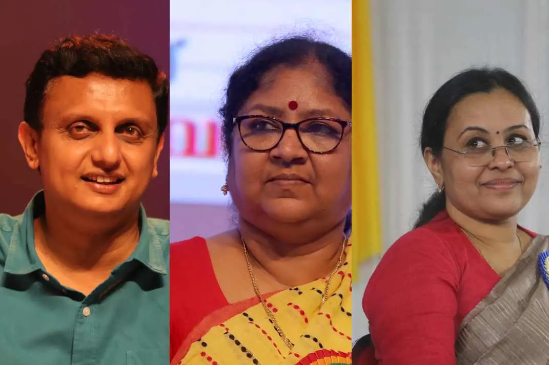മന്ത്രിമാരായ പി.എ.മുഹമ്മദ് റിയാസ്,ആര്.ബിന്ദു, വീണാ ജോര്ജ്