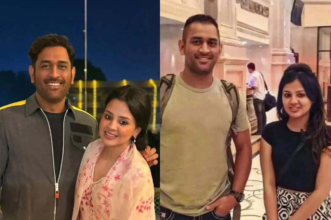 എംഎസ് ധോനിയും സാക്ഷി സിങ്ങും | Photo: instagram/ ms dhoni fans