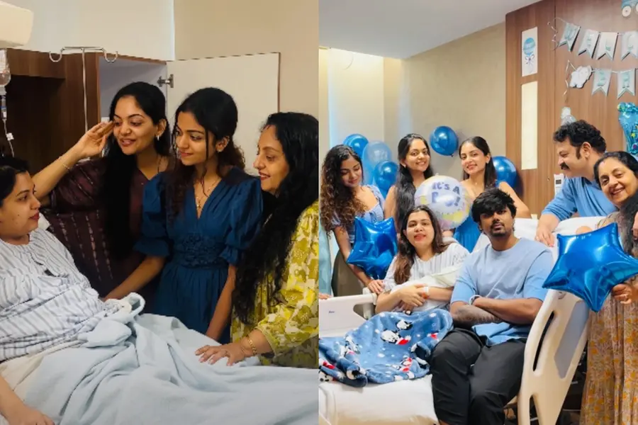 ഓസിയുടെ മകന് 'ഓമി', കുഞ്ഞിന് പേരിട്ടു; കാണാന് തന്നെപ്പോലെയന്ന് ദിയ, 'അശ്വിന്റെ മുടി'