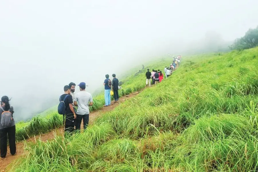 മനസിനും ശരീരത്തിനും കുളിരേകുന്ന യാത്ര; മഴയില്‍ സഞ്ചാരികളെ സ്വാഗതം ചെയ്ത് റാണിപുരം