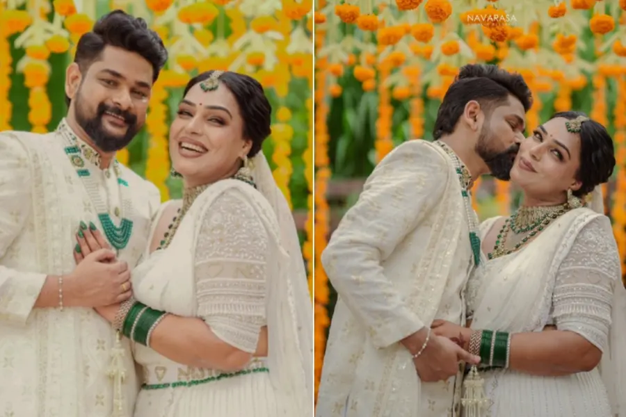 സന്തോഷദിനത്തിലെ സ്നേഹചുംബനം; ട്രാൻസ്ജെൻഡർ മേക്കപ്പ് ആർട്ടിസ്റ്റ് സീമാ വിനീത് വിവാഹിതയായി