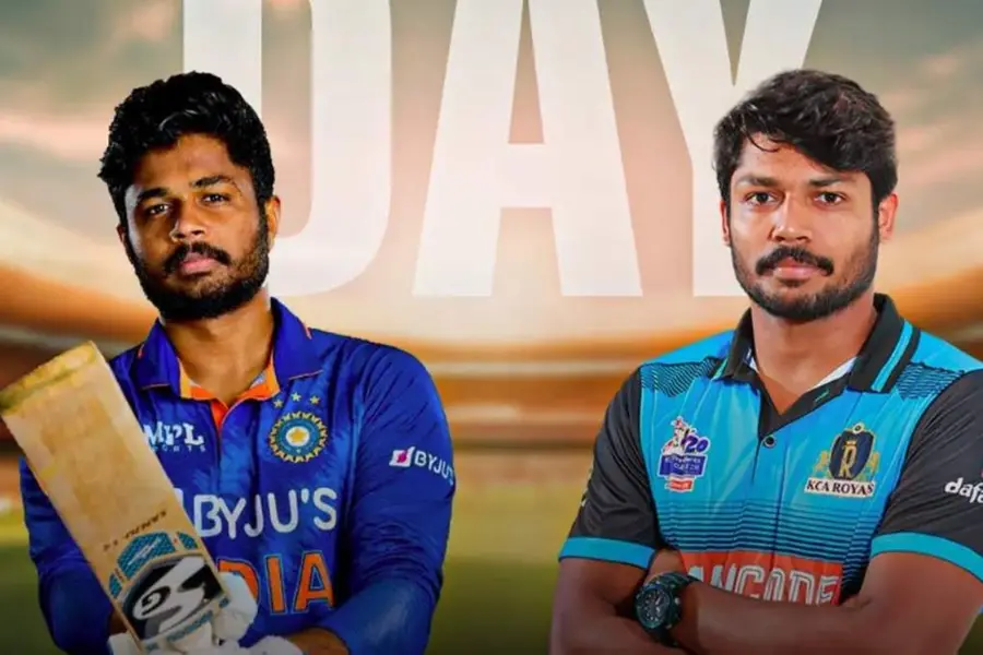 സാംസണ് സഹോദരങ്ങള് ഒരേ ടീമില് കളത്തില്; സാലിക്ക് 75000, സഞ്ജുവിന് 26 ലക്ഷം