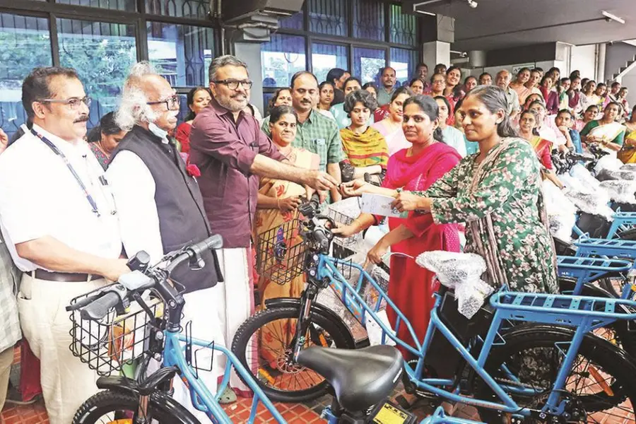 ഇ-സൈക്കിൾ കാർബൺ ന്യൂട്രൽ കേരളത്തിലേക്കുള്ള ആദ്യ ചുവടുവെപ്പ്- എം.ബി. രാജേഷ്