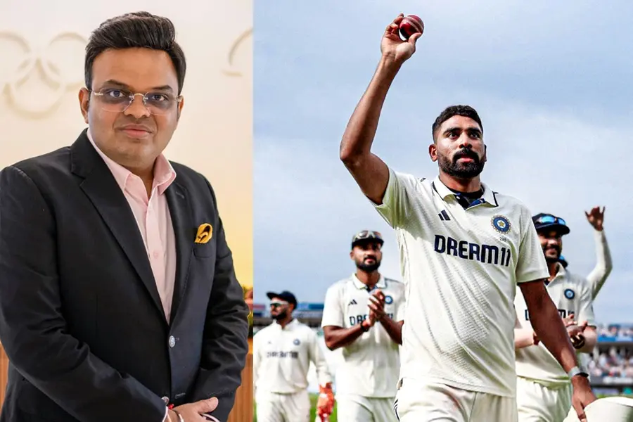 ടെസ്റ്റ് വിജയത്തില് താരങ്ങളുടെ പേരെടുത്ത് പറഞ്ഞ് ജയ് ഷായുടെ അഭിനന്ദനം; സിറാജിന്റെ പേരില്ല, വിവാദം