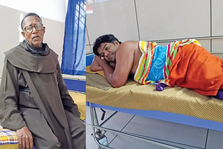 'കൈയും കാലും കെട്ടിയിട്ട് വായിൽ തുണിതിരുകി'; ഒഡിഷയിൽ മർദനമേറ്റ മലയാളി വൈദികർ കൊച്ചിയിലെ ആശുപത്രിയിൽ