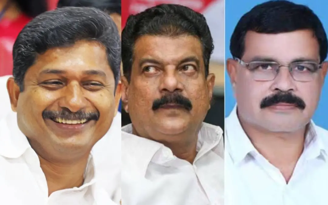 എം. സ്വരാജ്, പി.വി. അൻവർ, മോഹൻ ജോർജ്