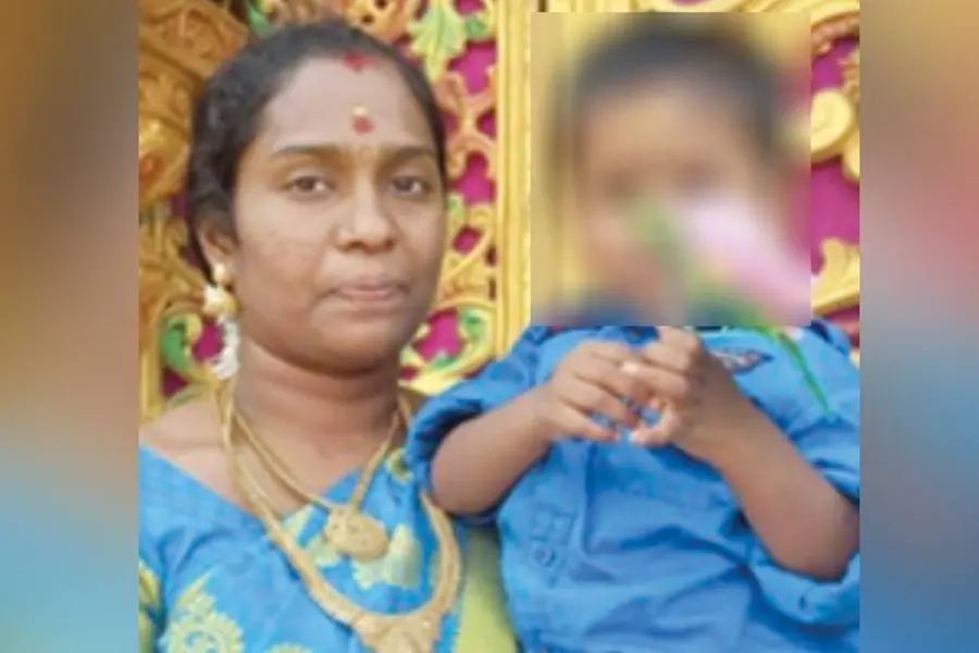 തിരുപ്പൂരില്‍ അമ്മയും നാലുവയസ്സുള്ള മകനും തീവണ്ടിപ്പാളത്തില്‍ മരിച്ചനിലയില്‍