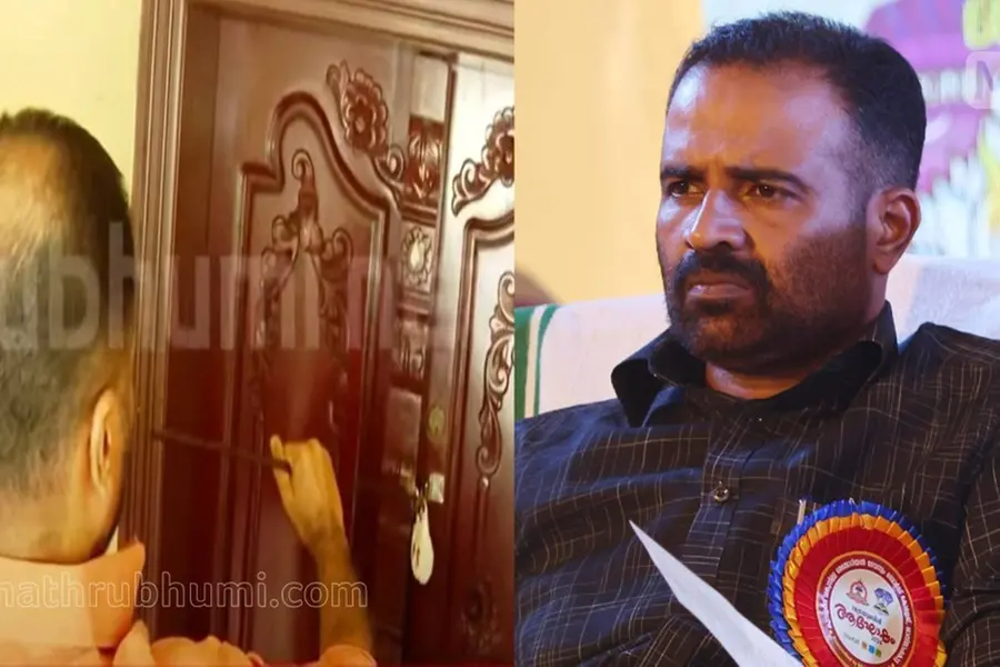 അഞ്ചംഗകുടുംബത്തിന്റെ രേഖകളും വസ്ത്രങ്ങളും ജപ്തിചെയ്യപ്പെട്ട വീട്ടിൽ; പൂട്ടുതകർത്ത് സി.ആർ. മഹേഷ് MLA