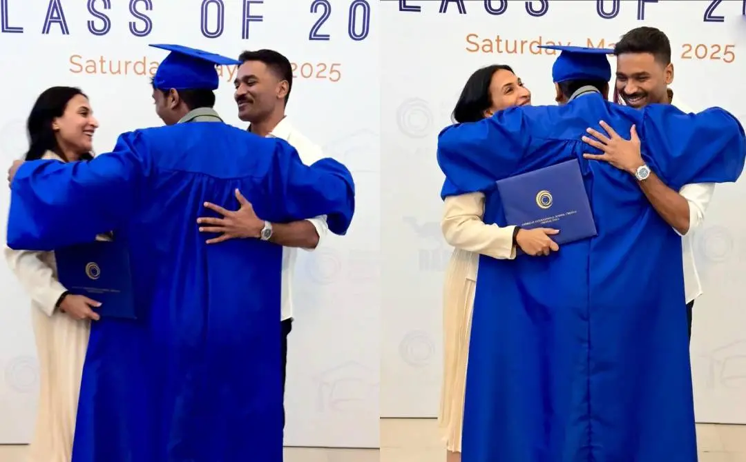 ധനുഷ് സോഷ്യൽ മീഡിയയിൽ പങ്കുവെച്ച ചിത്രം