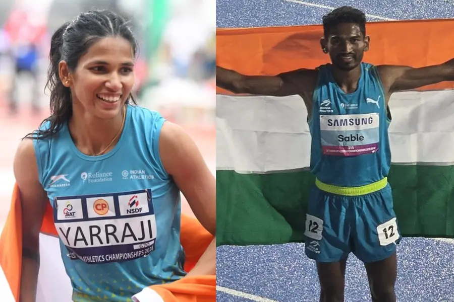 ഏഷ്യന്‍ അത്‌ലറ്റിക്‌സ് ചാമ്പ്യന്‍ഷിപ്പ്; ജ്യോതി യാരാജിക്കും അവിനാഷ് സാബ്ലെയ്ക്കും സ്വര്‍ണം