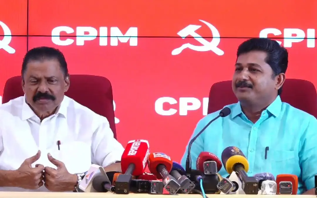 എംവി ഗോവിന്ദൻ, എം സ്വരാജ് | Photo: Facebook/ CPM Kerala
