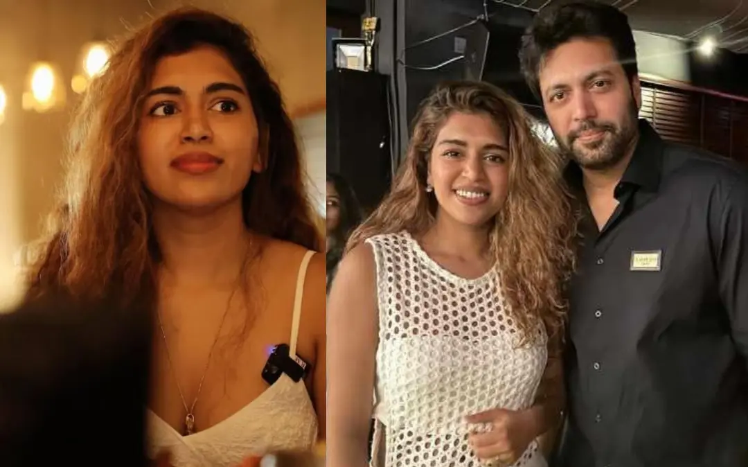 കെനിഷ ഫ്രാൻസിസ്, കെനിഷയും രവി മോഹനും | Photos: instagram