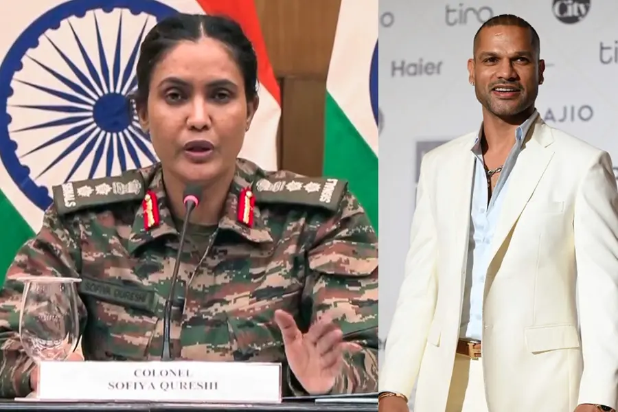 'സോഫിയ ഖുറേഷിക്കും രാജ്യത്തിന് വേണ്ടി പോരാടിയ എണ്ണമറ്റ മുസ്ലീങ്ങള്‍ക്കും അഭിനന്ദനം' - ശിഖര്‍ ധവാന്‍