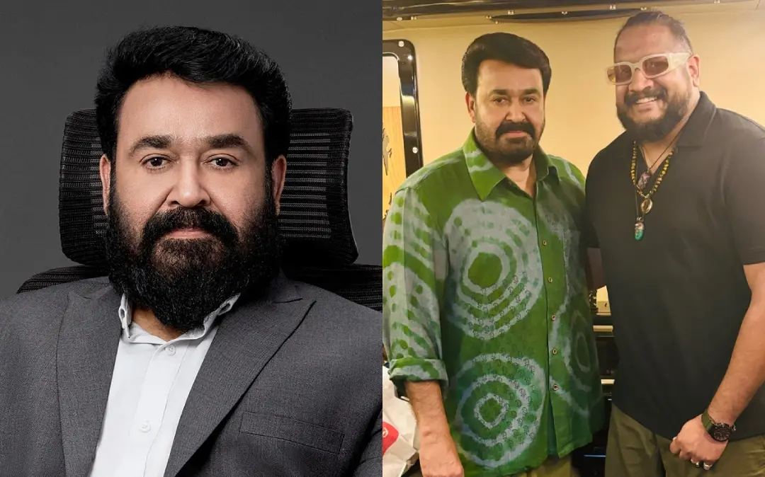 മോഹൻലാൽ, എആർഎം സംവിധായകൻ ജിതിൻലാൽ മോഹൻലാലിനൊപ്പം | Photos: Facebook
