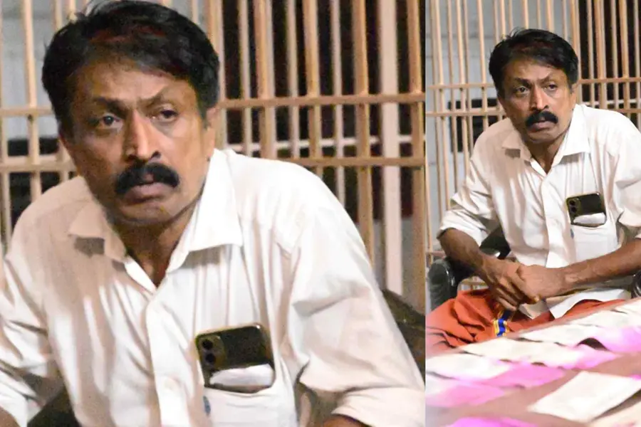 പിഎഫിൽനിന്ന് 3 ലക്ഷം കിട്ടാൻ ഒരു ലക്ഷം കൈക്കൂലി; സഹപ്രവർത്തകയുടെ പരാതിയിൽ പ്രഥമാധ്യാപകൻ പിടിയിൽ