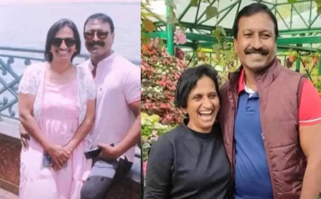എ.വി. ടോമി, ഭാര്യ ഷൈനി ടോമി എന്നിവർ | ഫോട്ടോ: അറേഞ്ച്ഡ്