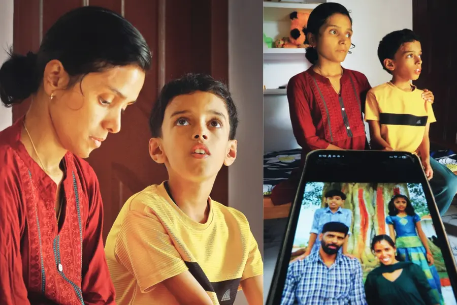 ഭര്ത്താവിനെയും മകളെയും ഉരുളെടുത്തു; മകനെ ജീവനോടെ കിട്ടിയത് ചെളിയില് പുതഞ്ഞനിലയില്