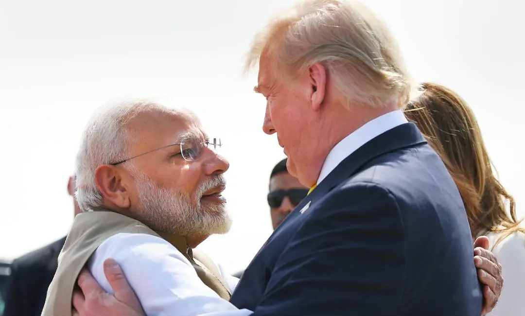 നരേന്ദ്രമോദി ഡൊണാൾഡ് ട്രംപ്| Photo: PTI