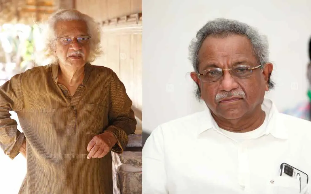 അടൂര്, ഷാജി എന്. കരുണ് | ഫോട്ടോ: മാതൃഭൂമി
