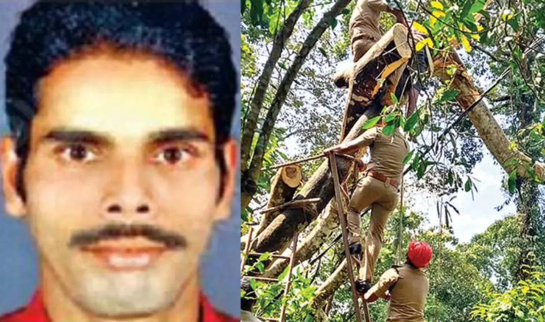എബ്രഹാം, മൃതദേഹം വലകെട്ടി താഴെയിറക്കുന്ന അഗ്നിരക്ഷാസേന