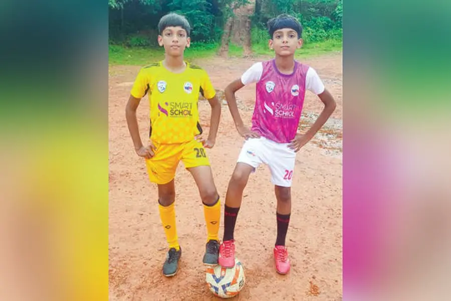 എരുമപ്പെട്ടിയിലെ മെസ്സിയും ക്രിസ്റ്റ്യാനോയും, പിതാവ് വെറുതെ പേരിട്ടതല്ല, ഫുട്ബോൾ സ്വപ്നം പൂവണിയുന്നു