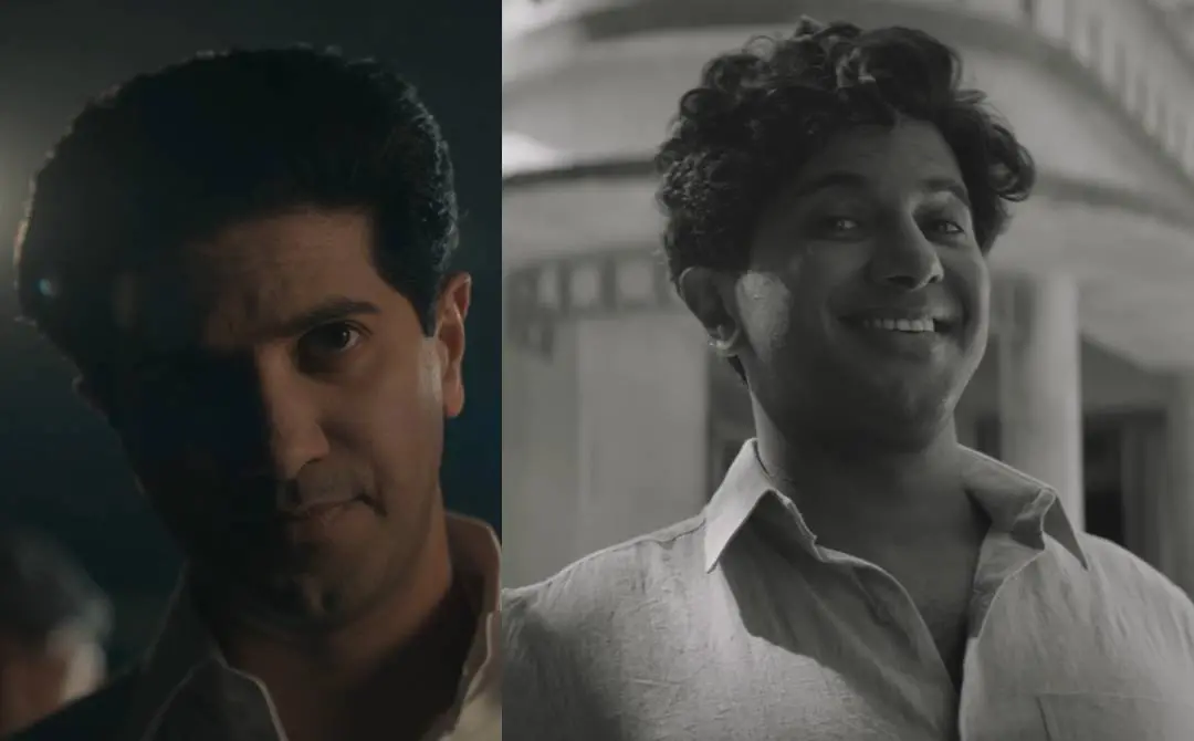കാന്ത എന്ന ചിത്രത്തിൽ ദുൽഖർ സൽമാൻ | സ്ക്രീൻഗ്രാബ്