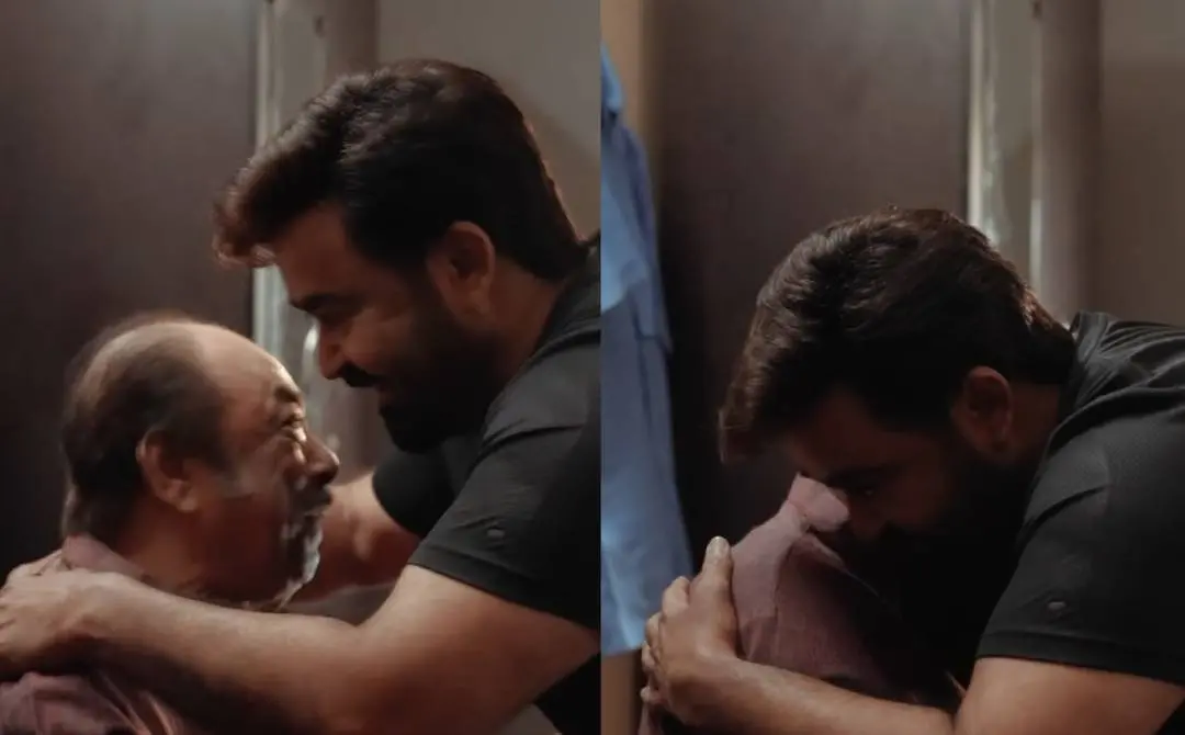 മോഹൻലാലും ജനാർദനനും | സ്ക്രീൻ​ഗ്രാബ്