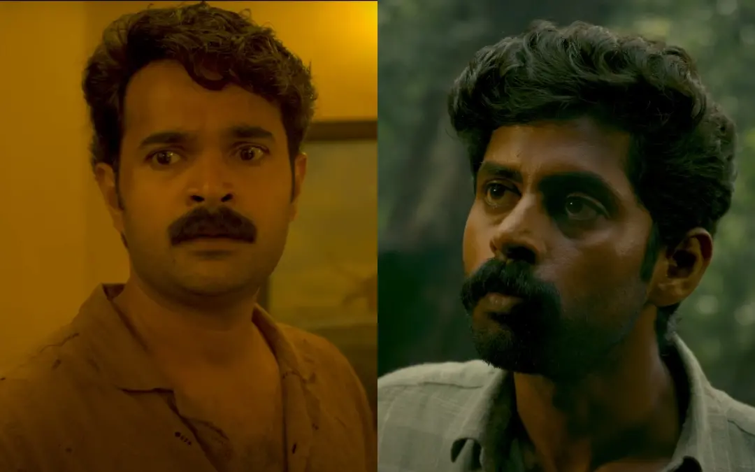 കതിരും ഹക്കീം ഷാജഹാനും 'മീശ' ട്രെയ്ലറില് | Photo: Screen grab/ YouTube: Saregama Malayalam