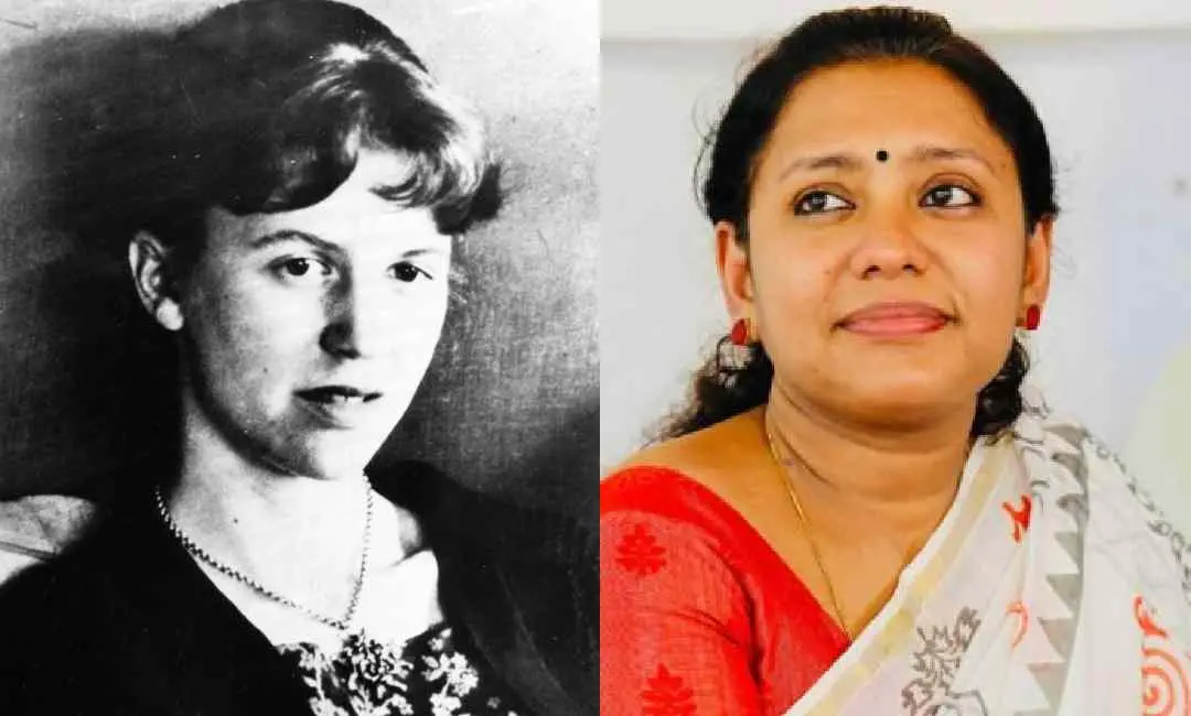 സില്വിയപ്ലാത്ത്, ആര്യാഗോപി